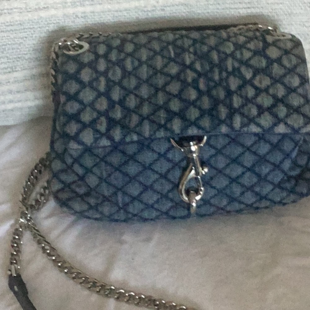 Rebecca Minkoff denim purse in great used condition